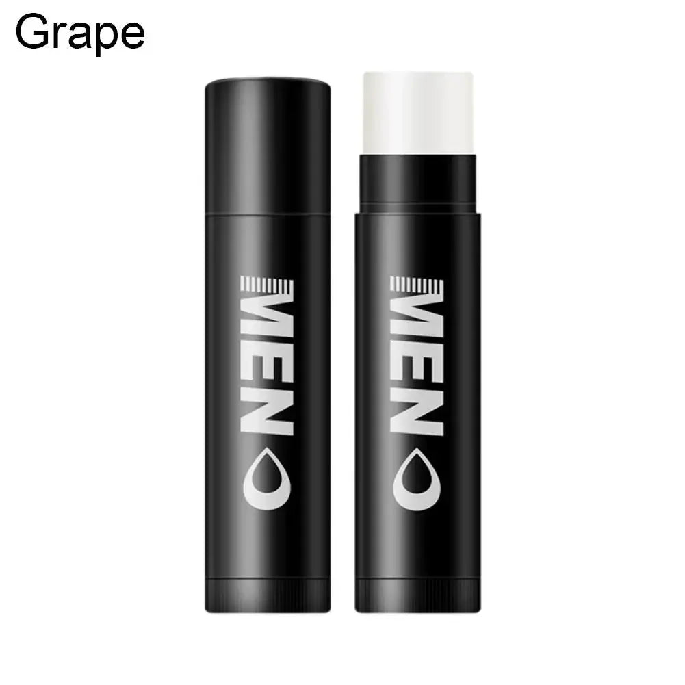 Hydrating Men's Lip Balm – 8 Scents, Moisturizing Daily Care Peaceful Pleasures Health and Wellness grape