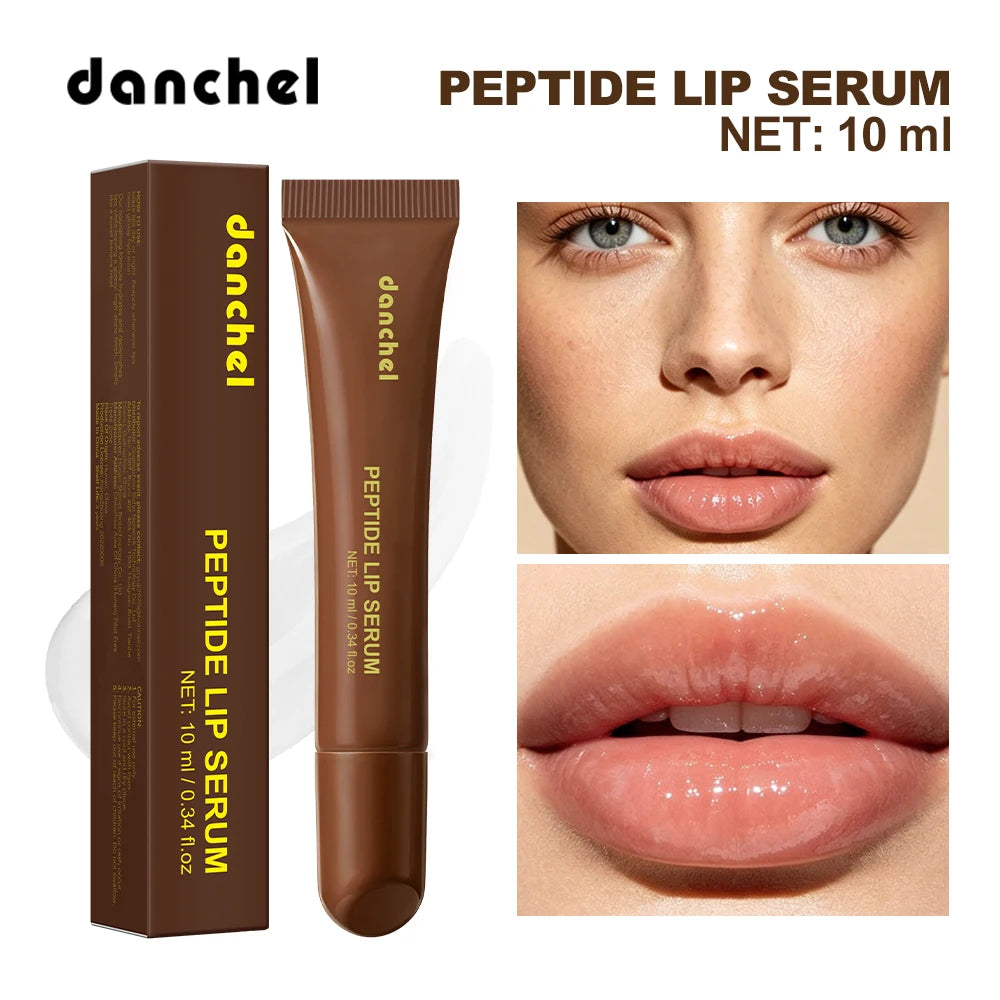 Caramel Banana Flavoured Peptide Lip Balm Instant Deep Hydration Smooth Fine Lines High Gloss Lip Finish Banana Peptide Lip Balm Peaceful Pleasures Health and Wellness LIP BALM