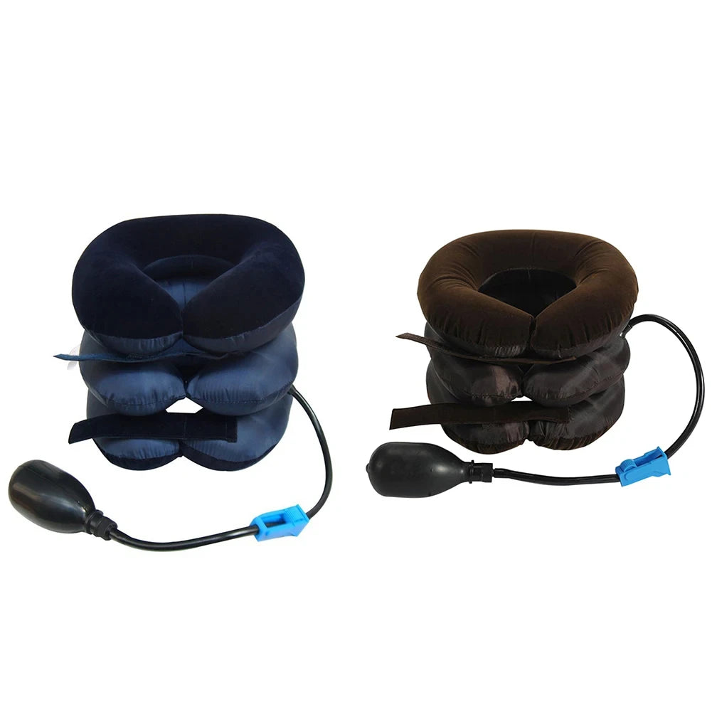 Inflatable Neck Stretcher Cervical Traction Device – Neck Brace Support for Home & Office Use Peaceful Pleasures Health and Wellness