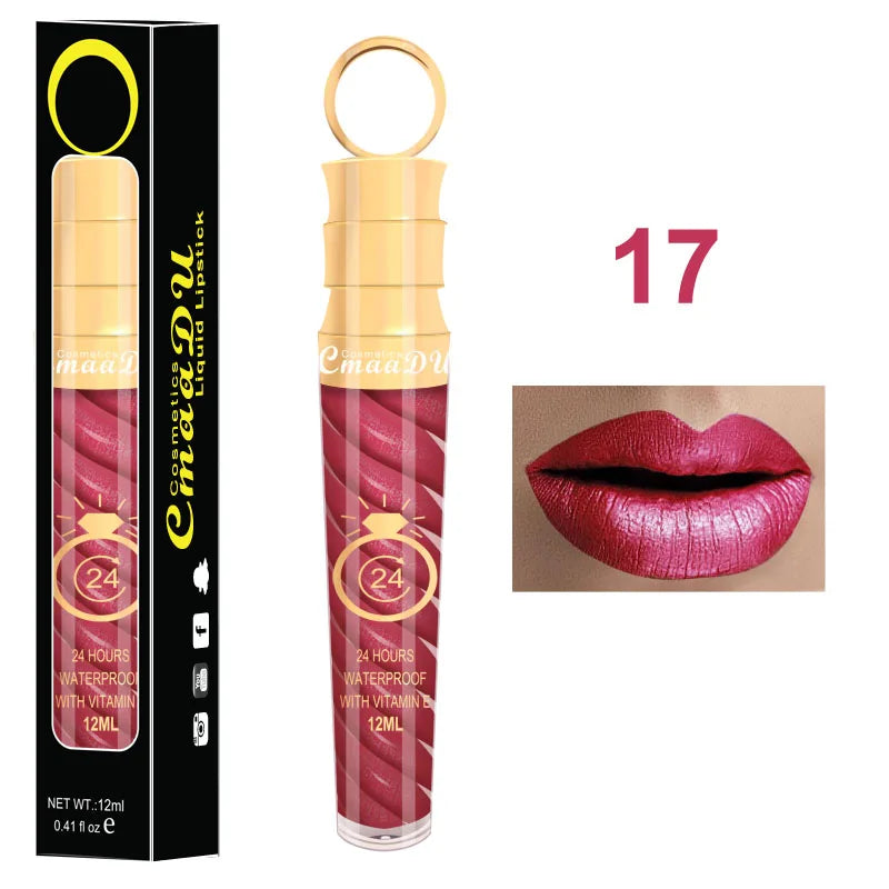 Cmaadu Matte Lip Gloss – Waterproof Long-Lasting Non-Stick