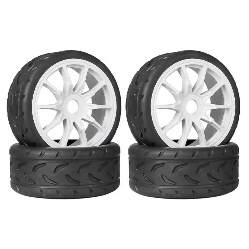 RC Crawler Rubber Wheel Tires 1/7 Scale – 4PCS Set
