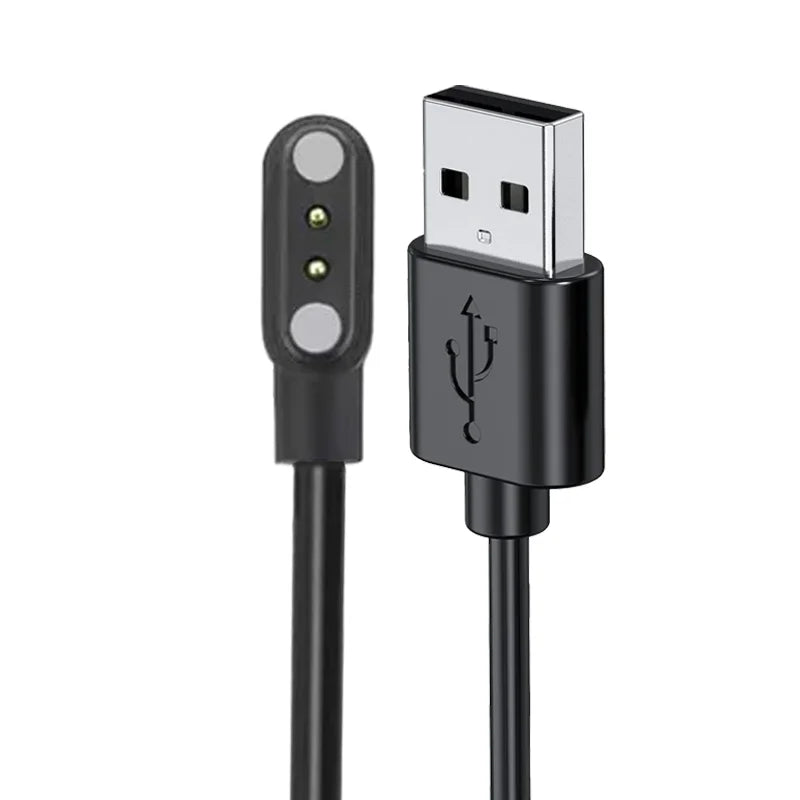 2-Pin & 4-Pin Smartwatch USB Dock Charger Adapter Cable Peaceful Pleasures Health and Wellness N020