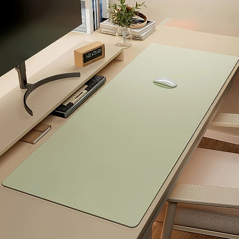 Large PU Leather Desk Pad – Non-Slip Waterproof Mouse Mat