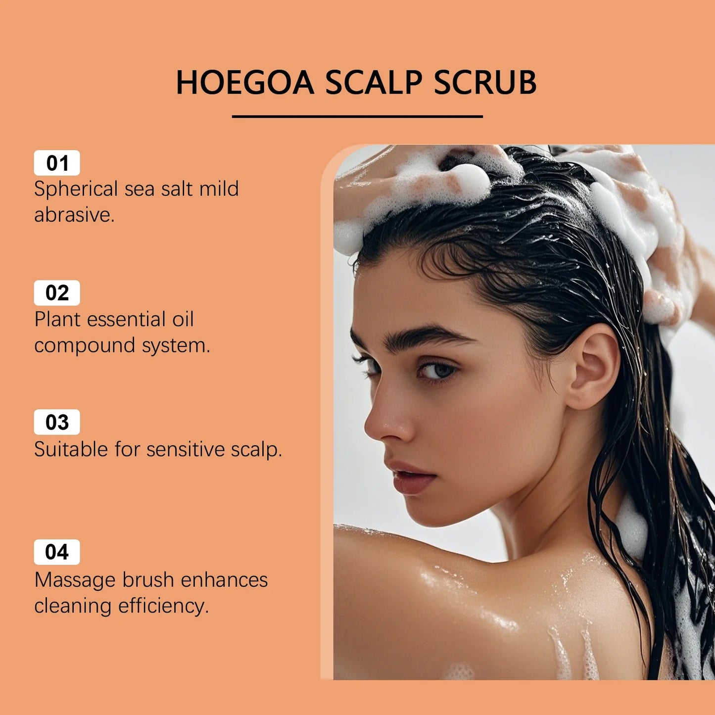 Hoegoa Scalp Nourishing Scrub – Exfoliating & Moisturizing