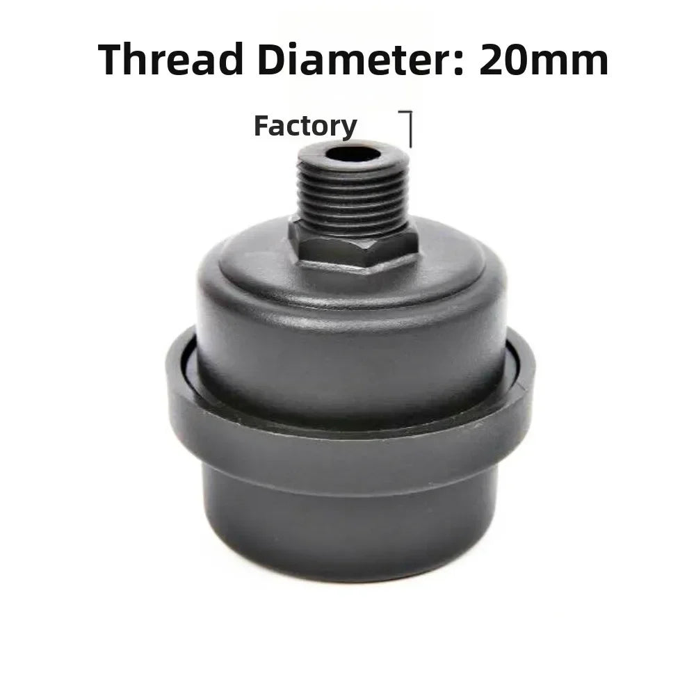 Air Compressor Intake Filter Muffler | 1/4" 3/8" 1/2" Oil-Free
