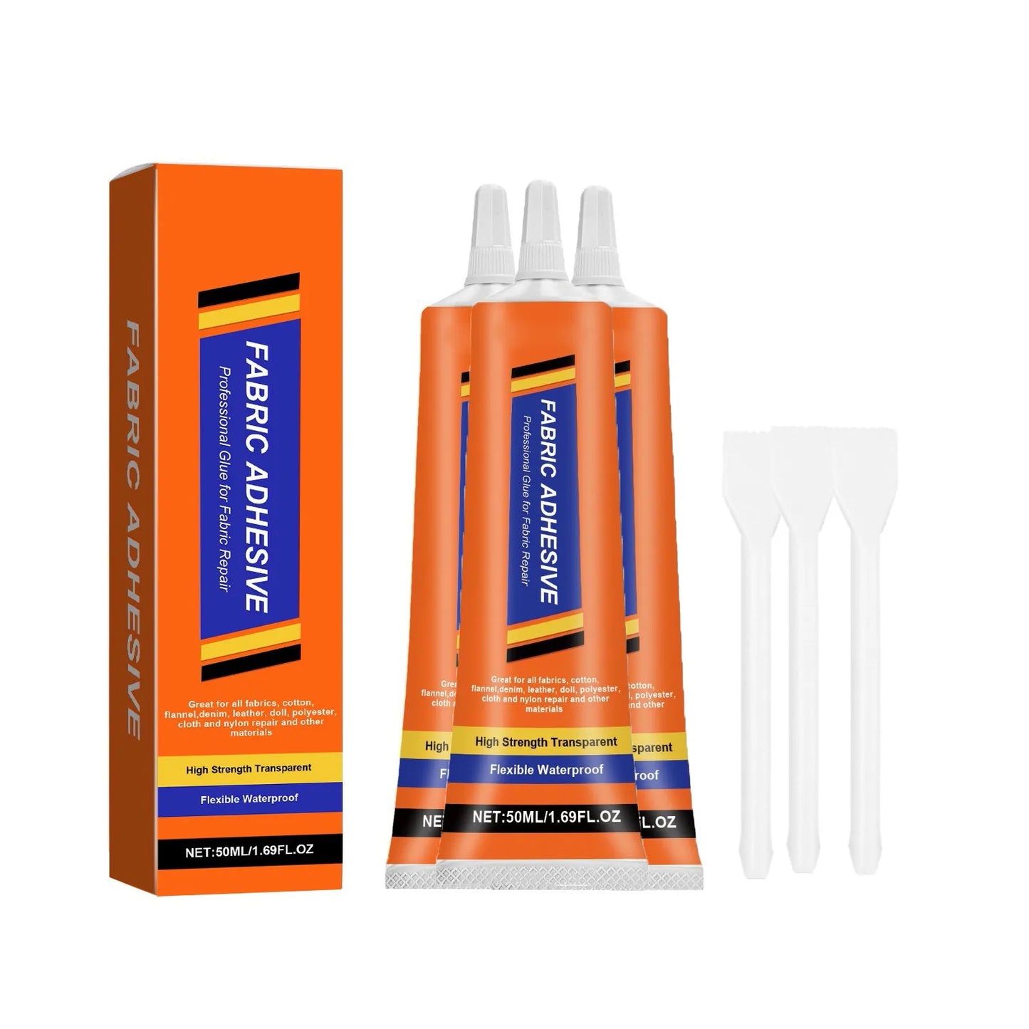 Universal Fabric Glue – No-Sew Adhesive for Leather & Denim