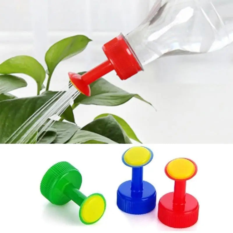 2pcs Garden Plant Watering Sprinkler Bottle Cap Nozzle DIY Mini Irrigation Head for national standard 28mm drinking bottles Peaceful Pleasures Health and Wellness