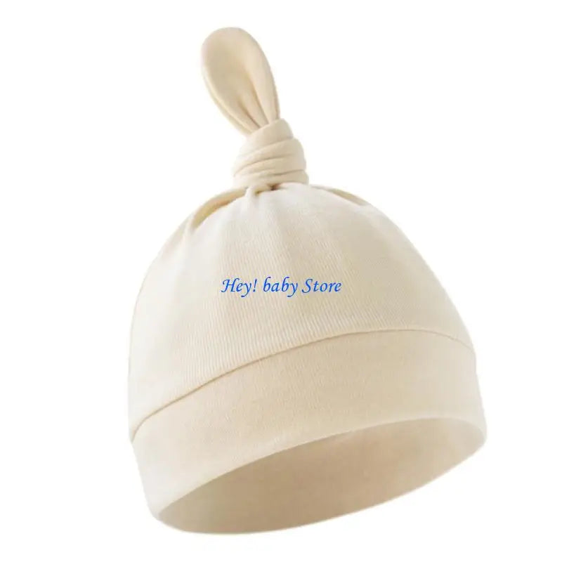 Cotton Baby Bonnet Earflap Hat | Soft Infant Cap 0–6 Months