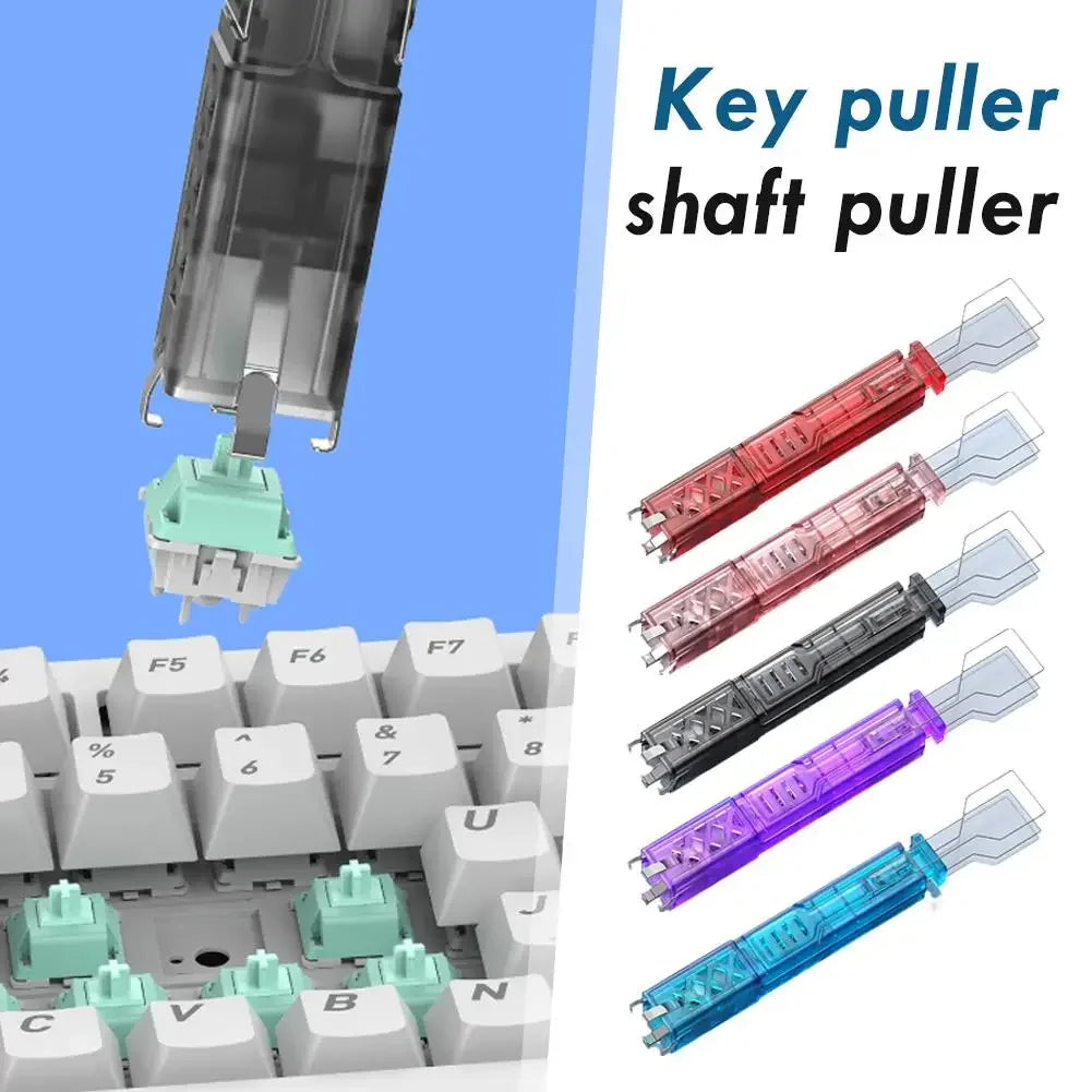 2-in-1 Keyboard Keycap Puller Switch Extractor Tool Universal Key Cap Shaft Remover Kit For Gaming Keyboard Repair Peaceful Pleasures Health and Wellness