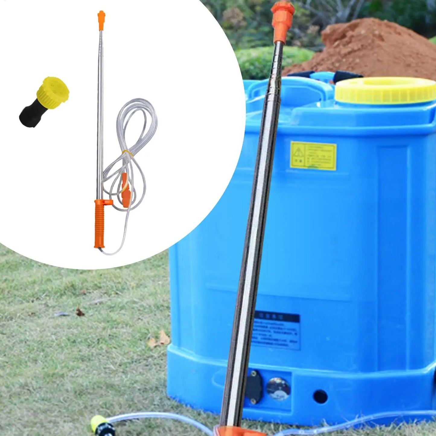 2.6m Telescopic Stainless Steel Spray Wand | Garden Sprayer