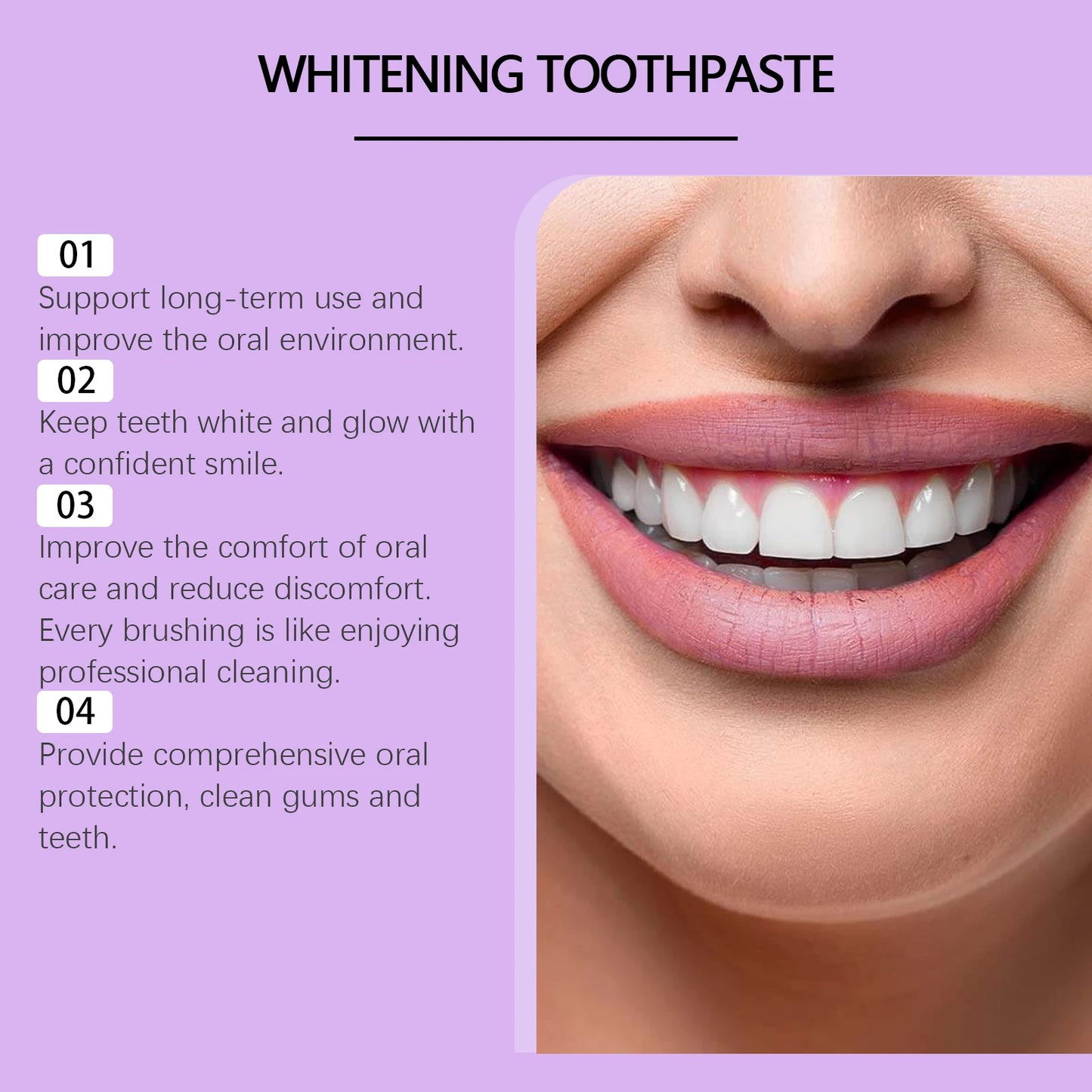 Oralhoe Purple Hydroxyapatite Whitening Toothpaste | Fresh Breath