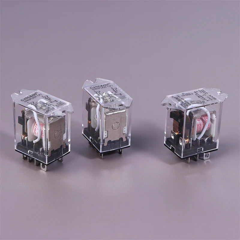 JQX-13F HH62P High Power Relay Coil General DPDT Micro Mini Electromagnetic Relay Switch With Socket Base AC220V DC12V24V Peaceful Pleasures Health and Wellness