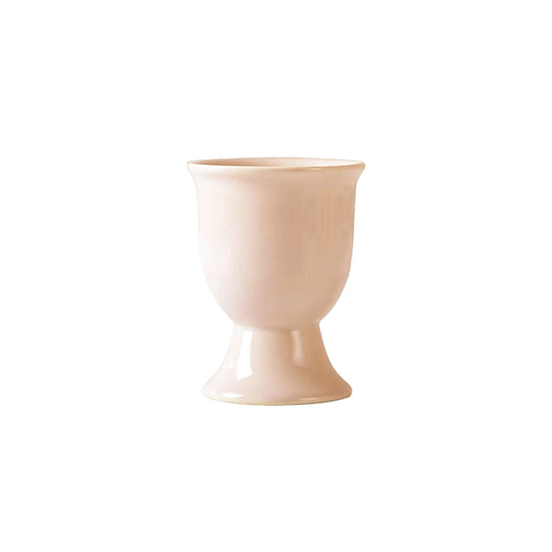 Ceramic Egg Cup Holder Candy Color – Breakfast Serving Cup
