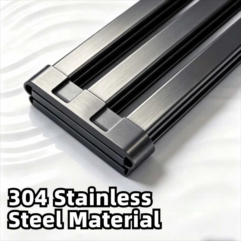 304 Stainless Steel Kitchen Sink Drain Rack Foldable Dish Drainer Rack Rack Sink Bowl and Dish Storage Rack Drying Storage Shelf Peaceful Pleasures Health and Wellness