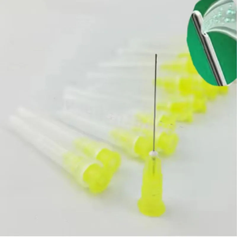 30GA Dental Endo Irrigation Needles – 100 Pack | Root Canal Tips
