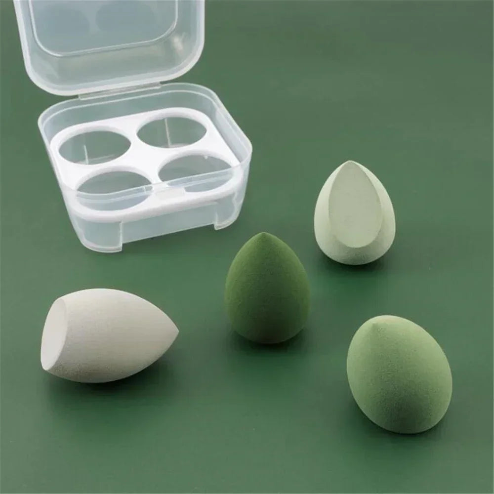 Makeup Blender Tools for Face Beauty, Foundation Cream, Concealer, 4pcs Set Peaceful Pleasures Health and Wellness