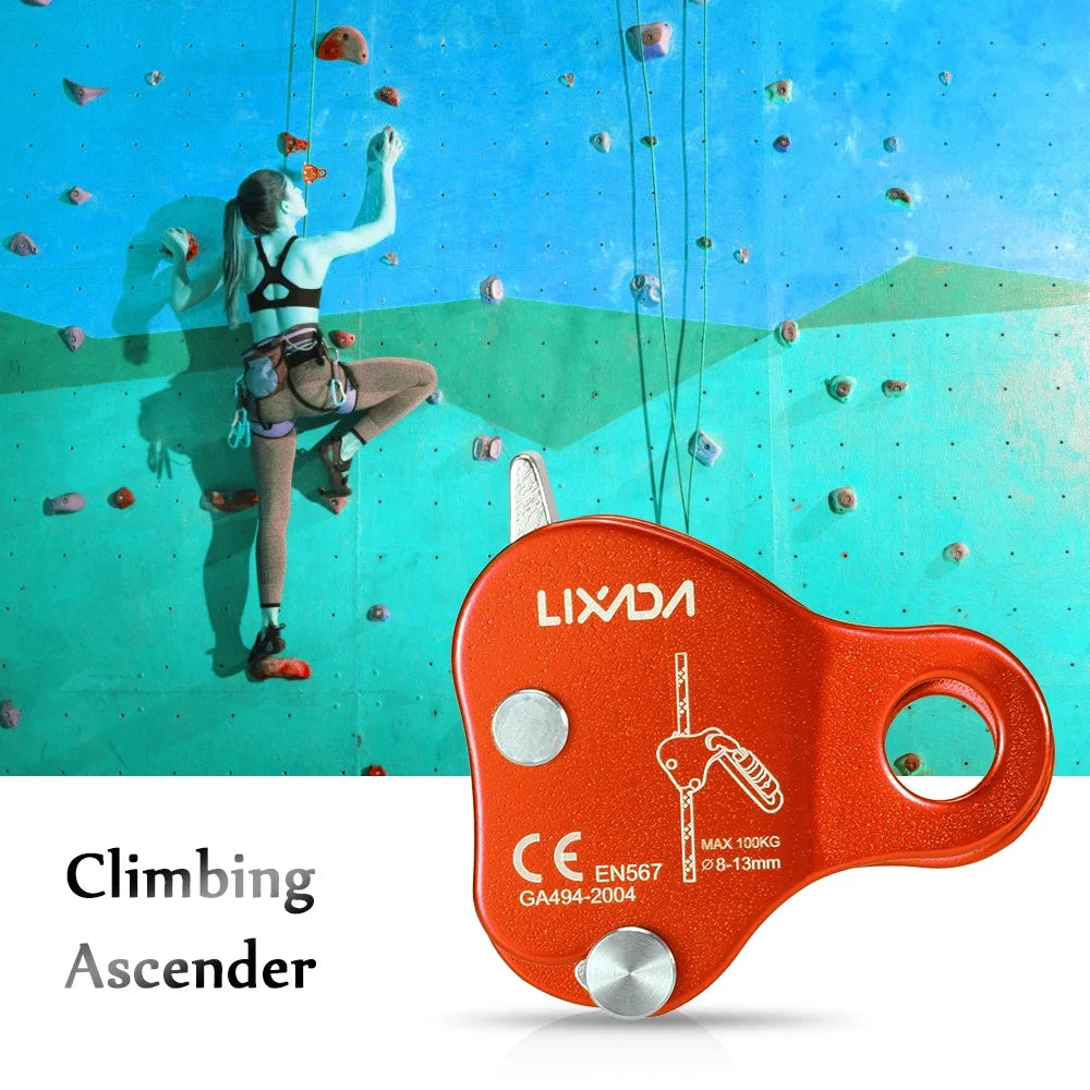 Protection Belay Device Grip Outdoor Climbing Rigging 8- Mountain