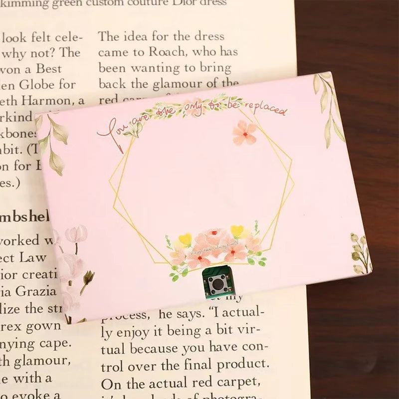60-Second Recordable Voice Greeting Card | DIY Music Gift