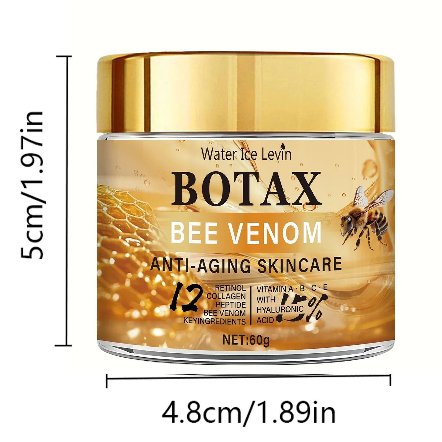 Bee Venom Firming Cream – Collagen, Retinol & Hyaluronic Acid
