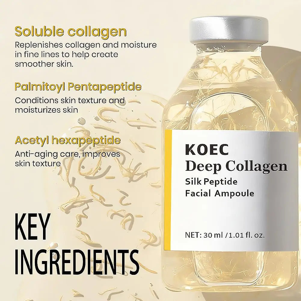 Collagen Silk Peptide PDRN Firming Face Serum 30ml | K-Beauty
