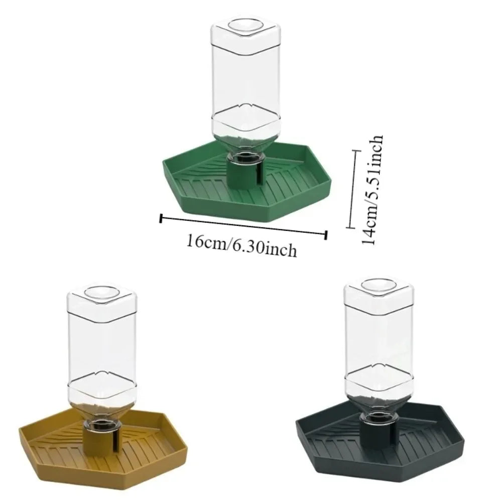 Turtle Water Bowl Anti-Slip Reptile Feeder | Vivarium Dish
