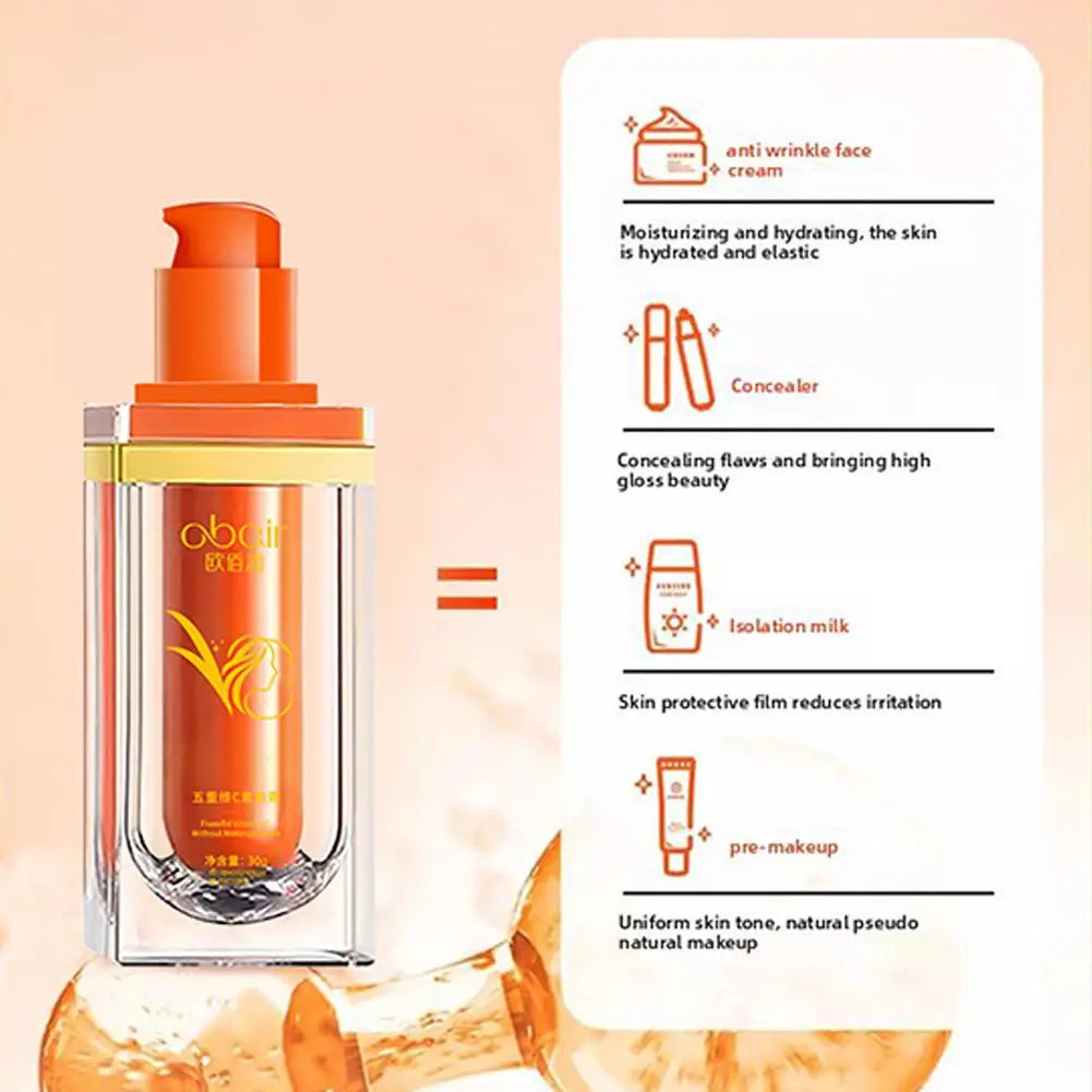 Vitamin C BB Cream – Tone-Up Hydrating Concealer Moisturizer