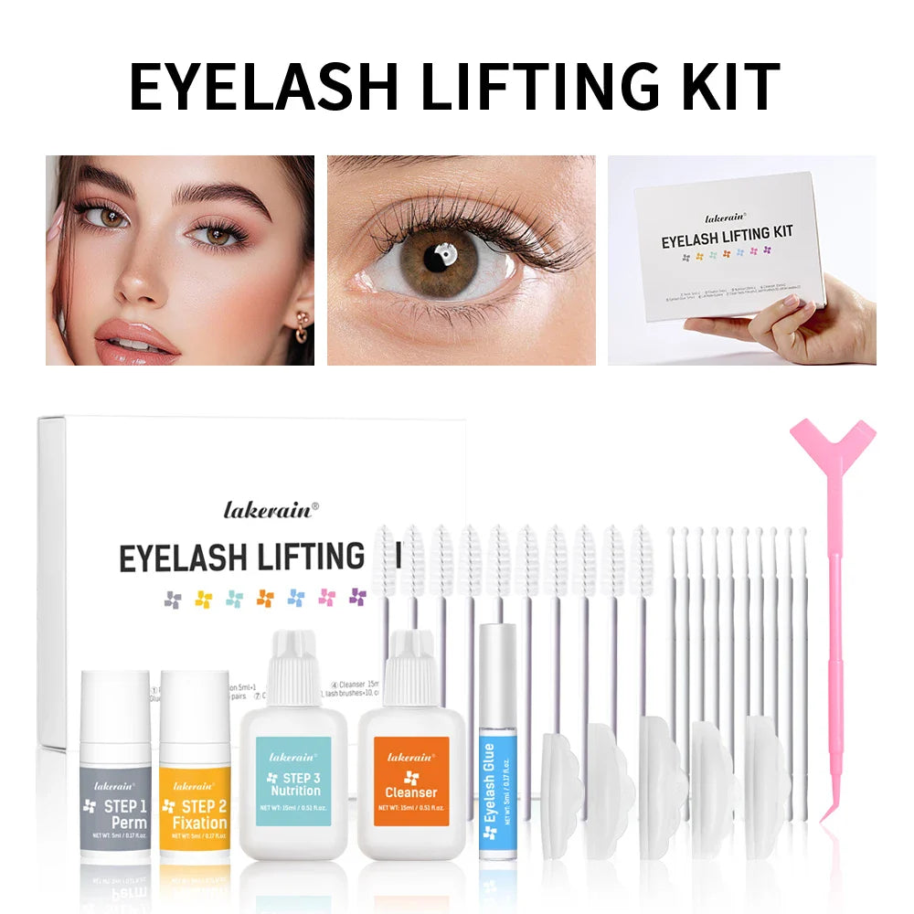 Lakerain Eyelash Lift & Perm Kit – Long-Lasting Curl at Home