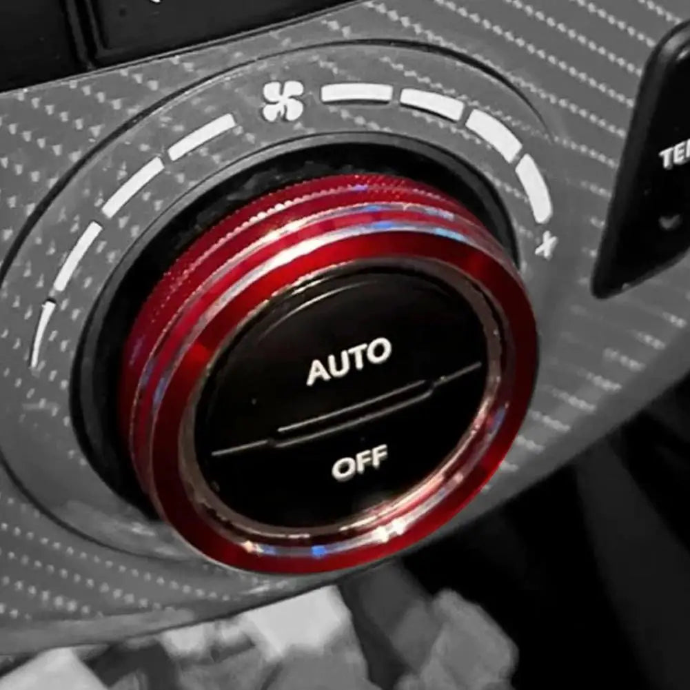 For 2013-2017 Hyundai Ix45 Models Automotive Air Conditioning Knob Ring Control Trim Cover Automotive Interior Trim Accessory Peaceful Pleasures Health and Wellness