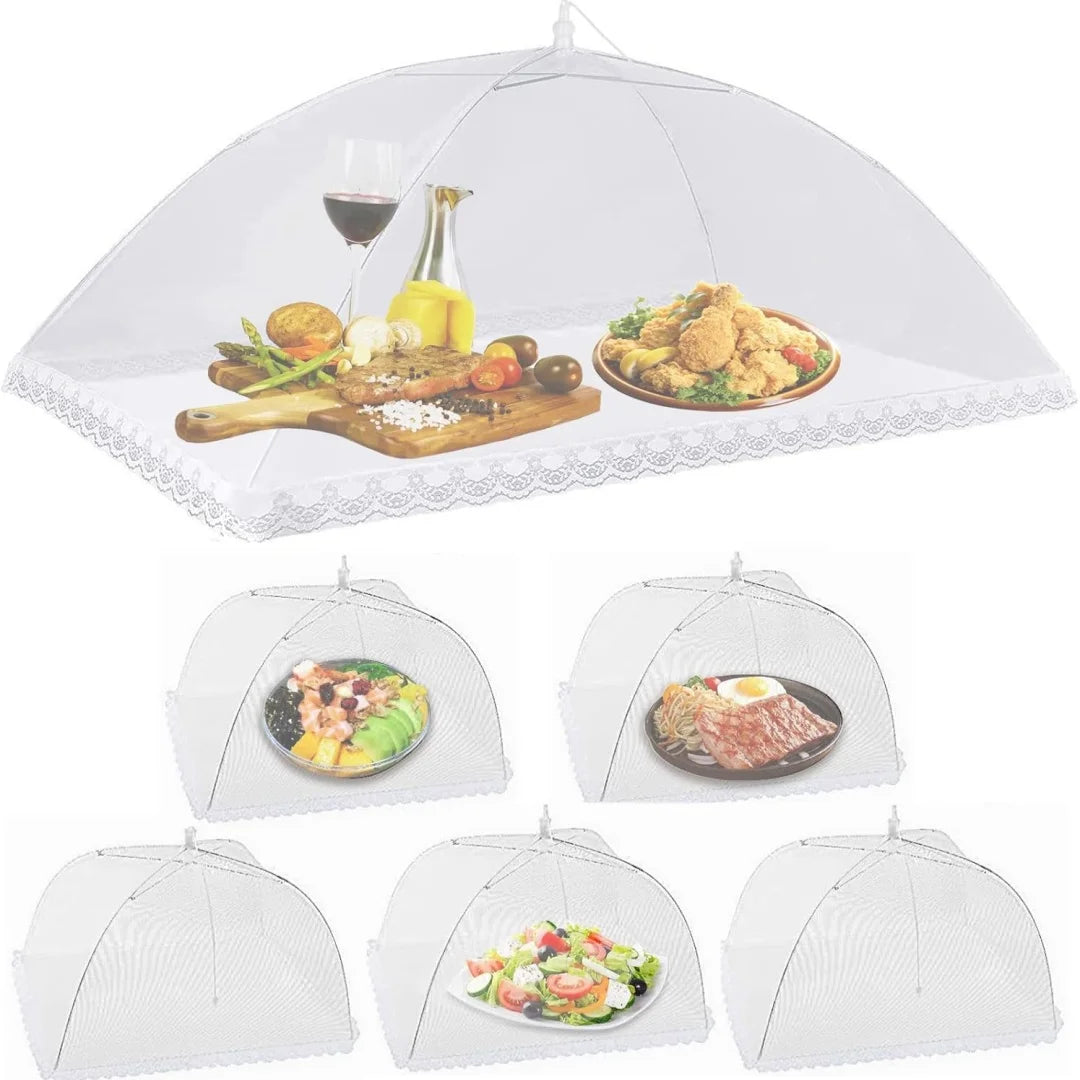 Pop-Up Mesh Food Covers – Large Tent for BBQ, Picnic & Parties