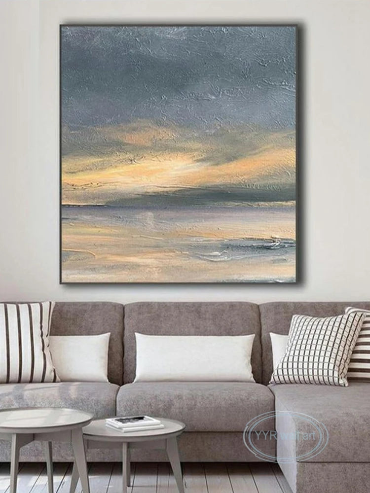 High Quality Handmade Oil Painting 2023 Christmas Decoration Poster Abstract Wall Art Canvas Living Room Sofa Bedroom Restaurant Peaceful Pleasures Health and Wellness no frame High120cmx200cm