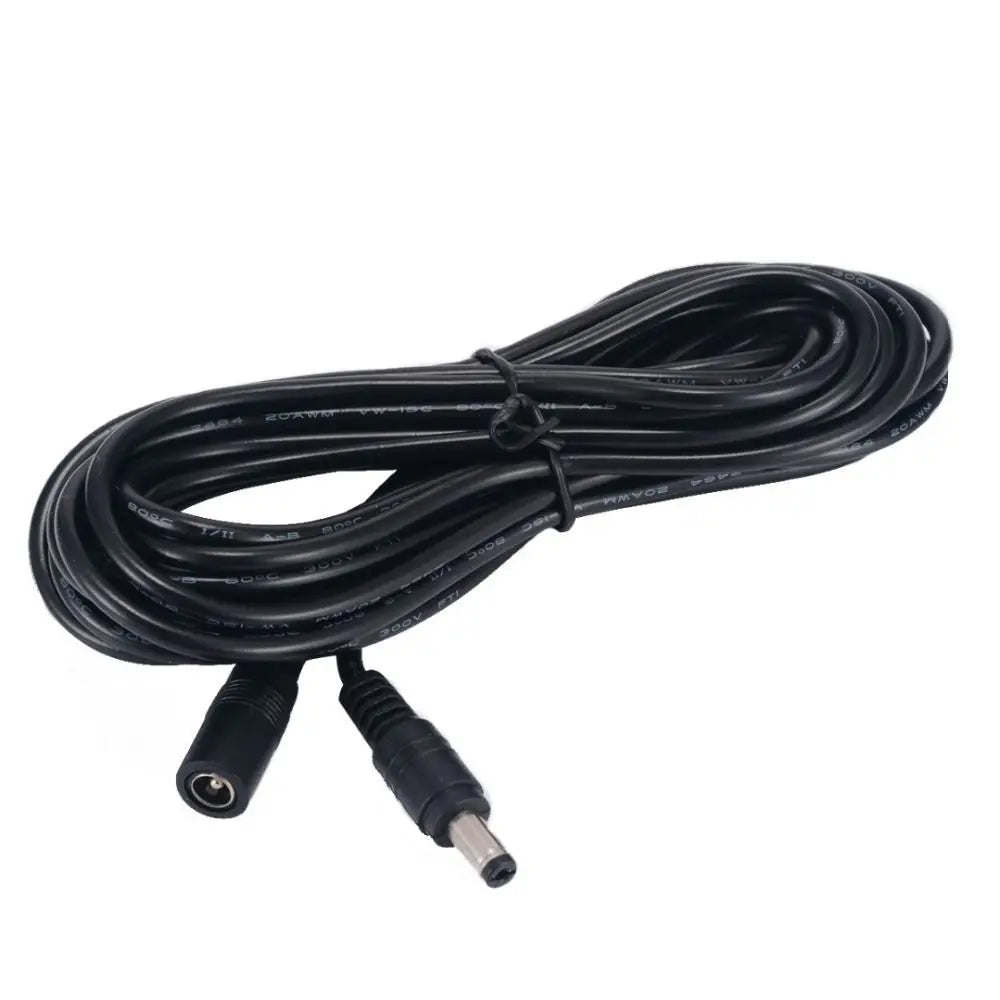 LED Strip Security Camera DC 12V Power Cord Extended Wire Cable For Camera Router Female To Male Plug Adapter Extension Cable Peaceful Pleasures Health and Wellness