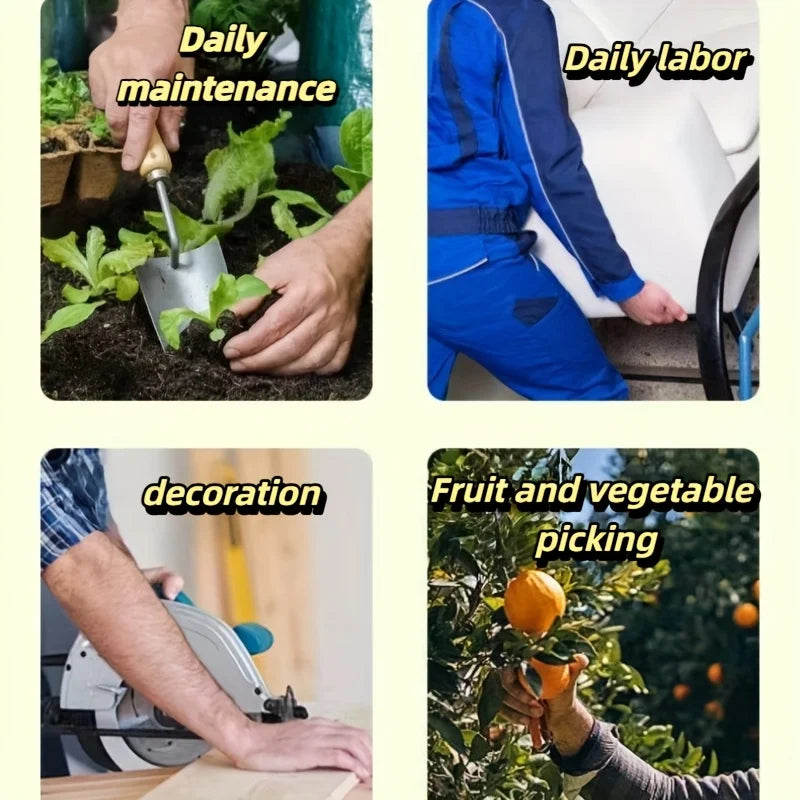 2 Pairs Nylon Gardening Gloves Women's Suitable Garden Planting