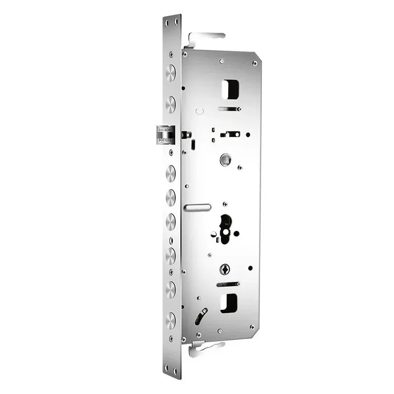 Anti-Theft Door Lock Set – Stainless Steel Handle & Keys
