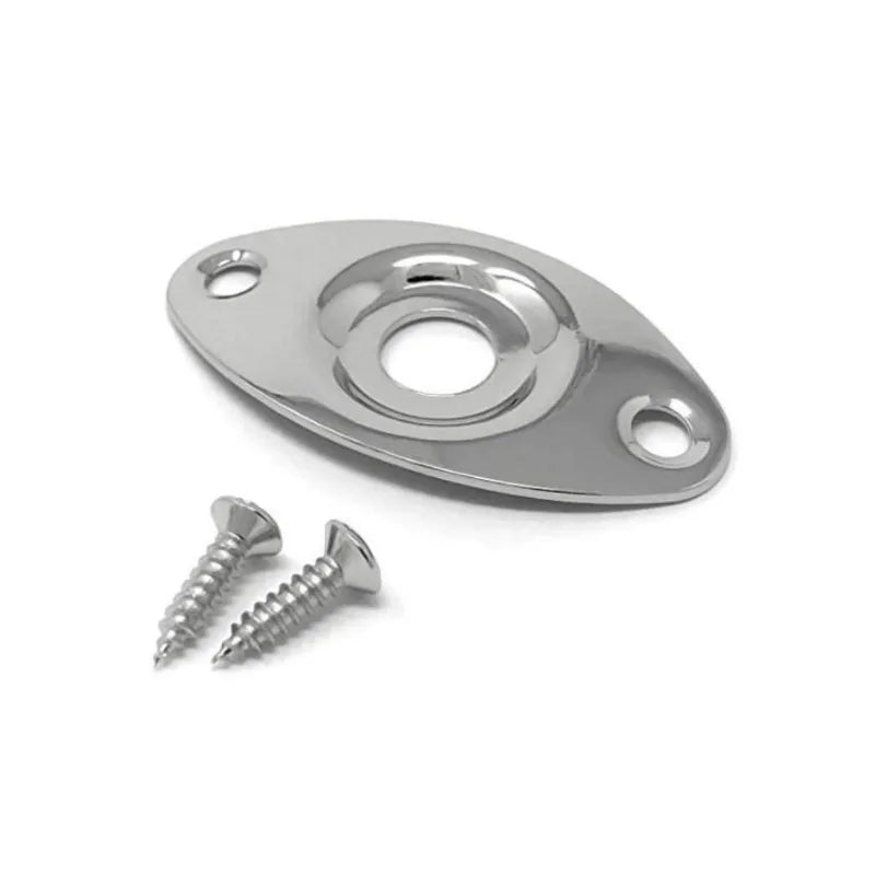 Electric Guitar Bass DIY Accessories Cat Eye Jack Iron Sheet Socket