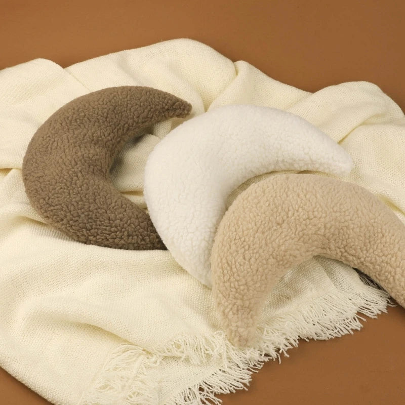 Moon Shape Baby Posing Pillow | Newborn Photography Prop