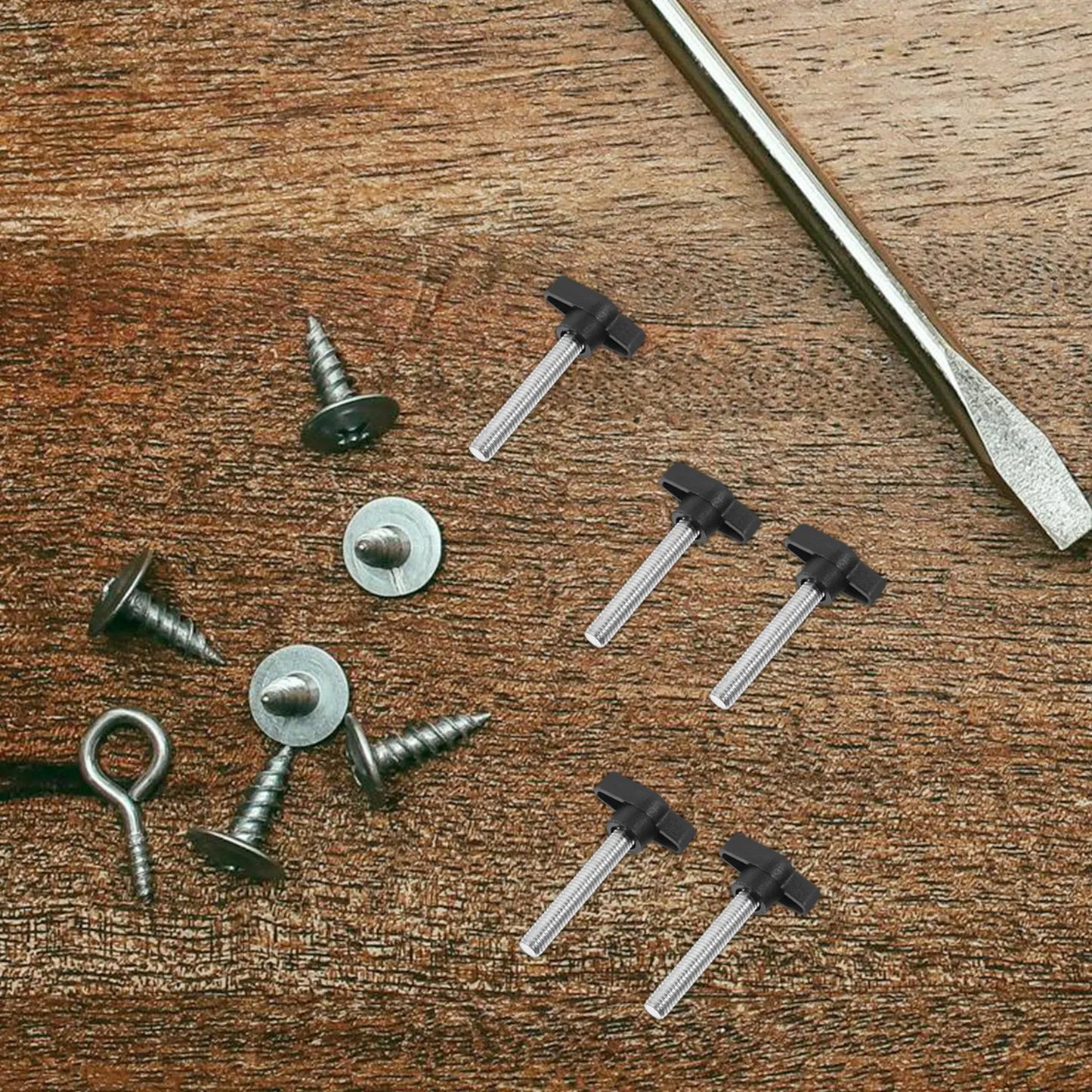 5Pcs Thumb Screws M8x40 Plastic Wing Knob Thumb Screw Knob for Appliances Fixing Machine Maintenance Quick Install Tool Free Peaceful Pleasures Health and Wellness