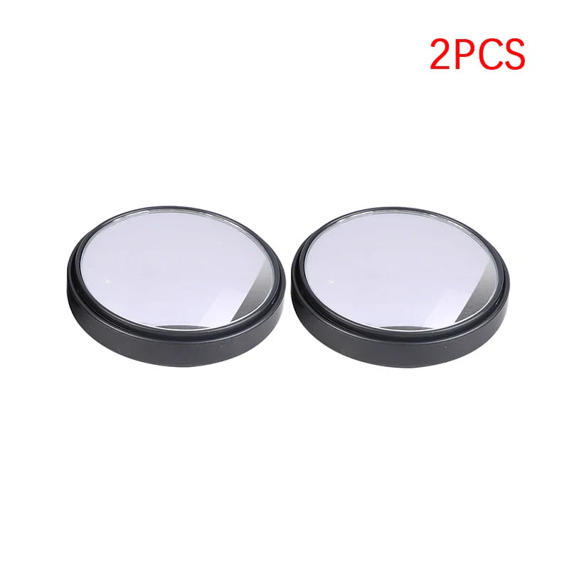 2-Pack 75mm Convex Blind Spot Mirror Stick-On Wide Angle Car