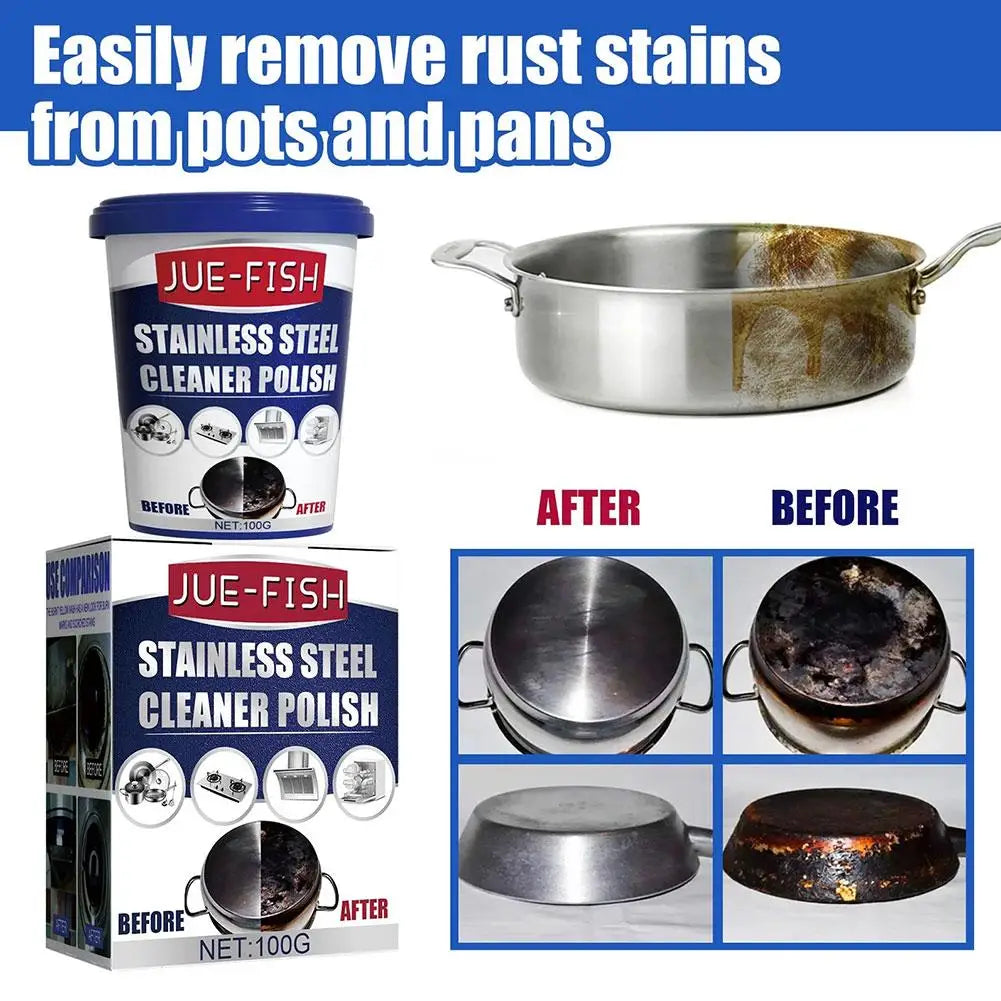 Stainless Steel Cookware Cleaner for Effortless Shine Peaceful Pleasures Health and Wellness