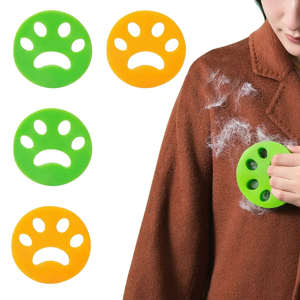 Silicone Pet Hair Remover for Laundry – 4-Pack Reusable