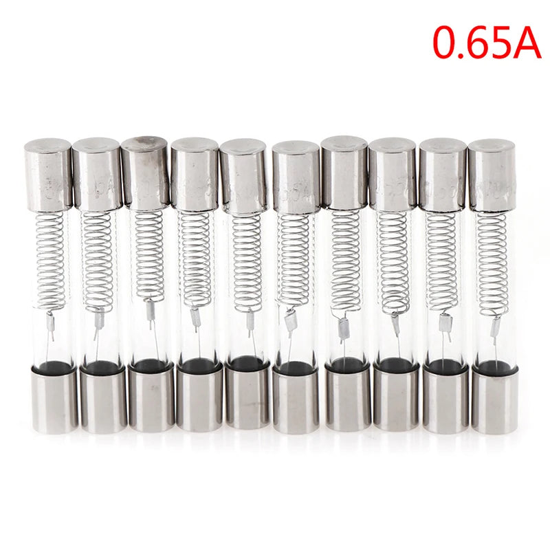 10PCS 5KV Microwave Oven Fuse High Voltage Fuse 0.65A 0.7A 0.75A 0.8A 0.9A Peaceful Pleasures Health and Wellness A1