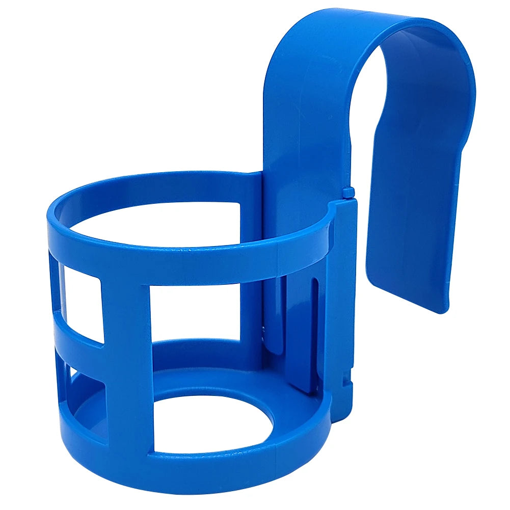 Pool & Poolside Drink Cup Hanger – Hook-On Beverage Holder Peaceful Pleasures Health and Wellness Blue france