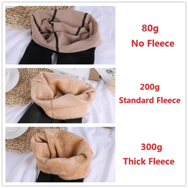 Women's Fleece Lined Thermal Tights – Winter Pantyhose