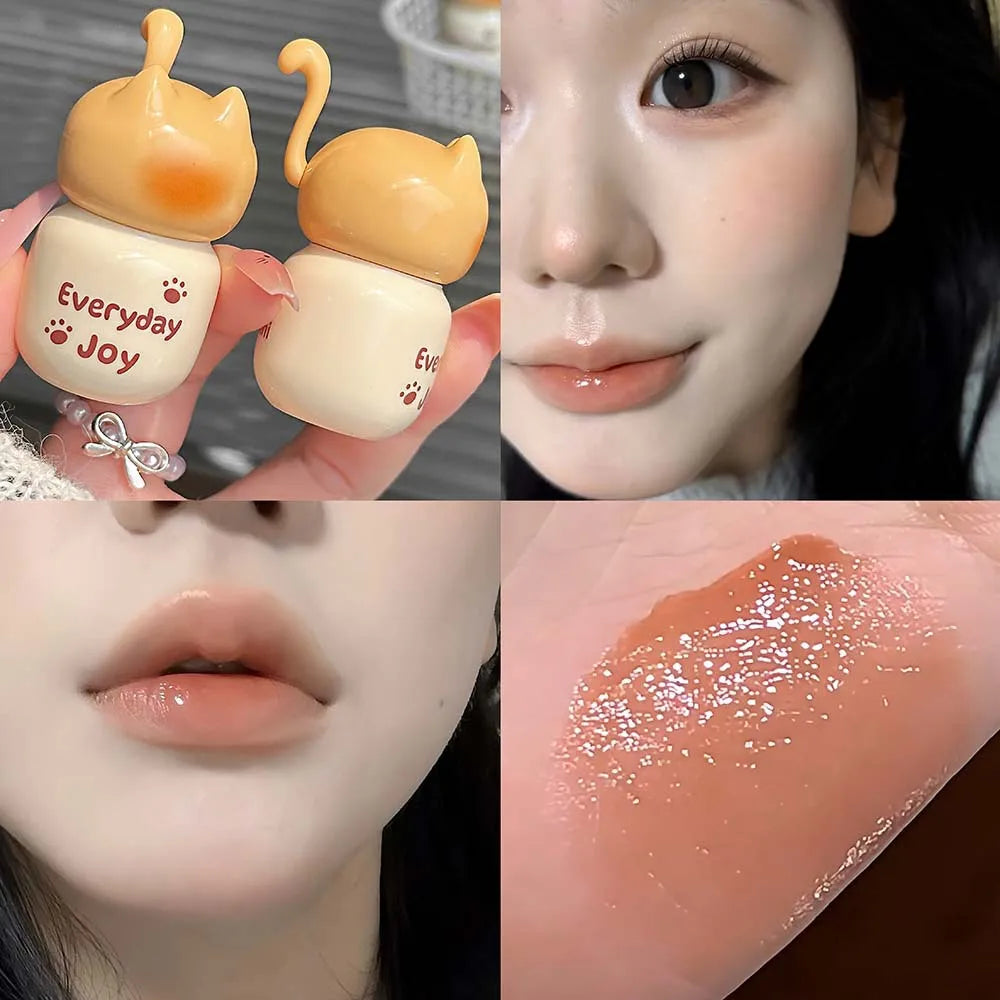 Crystal Mirror Lip Gloss | Hydrating Jelly Lip Glaze Tint