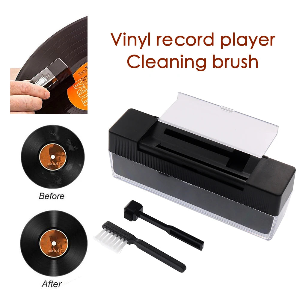 Anti Static Vinyl Record Cleaner Cleaning Brush Dust-Remover for Vinyl Record Player Dust-Remover-Brush Turntables Cleaning Kit Peaceful Pleasures Health and Wellness
