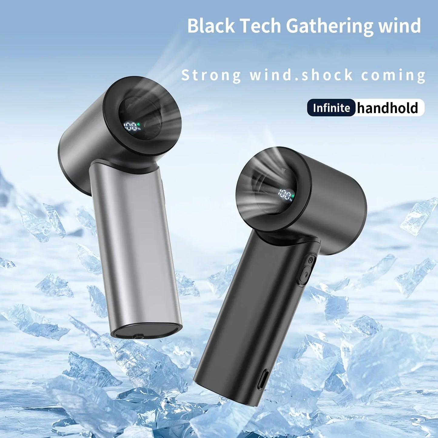 Rechargeable Handheld Fan – Portable Mini Fan for Travel
