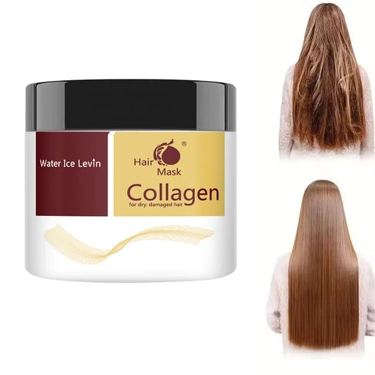 Collagen Hair Treatment Deep Repair Conditioning Argan Oil Hair Mask Essence For Dry Damaged Hair Repair Revitalize Hair Care Peaceful Pleasures Health and Wellness