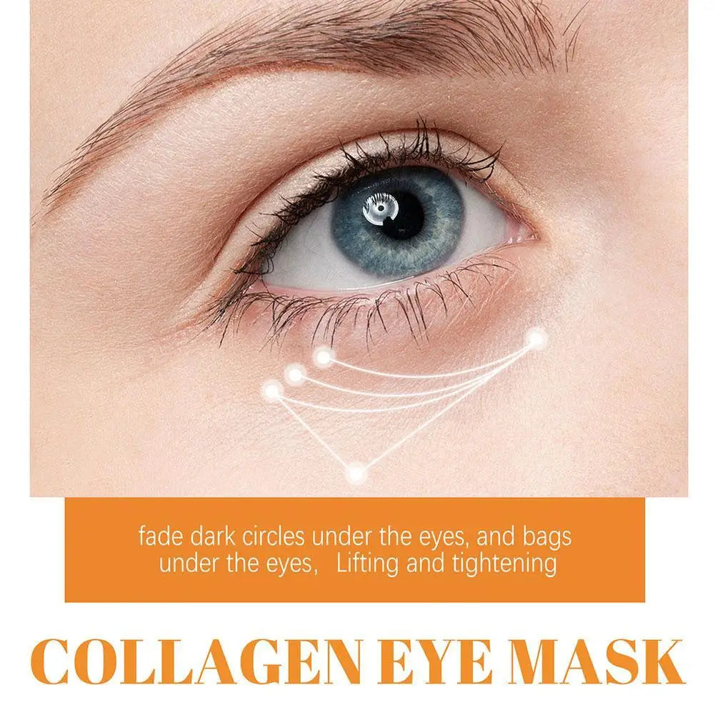 Collagen Soluble Eye Patches – 5 Boxes | Anti-Wrinkle & Dark Circle Eye Masks Peaceful Pleasures Health and Wellness