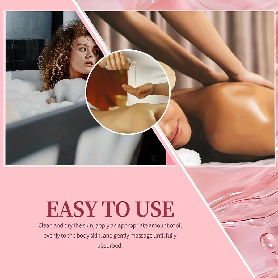 GZE Strawberry Body Juice Oil – Moisturizing Body Oil for Women