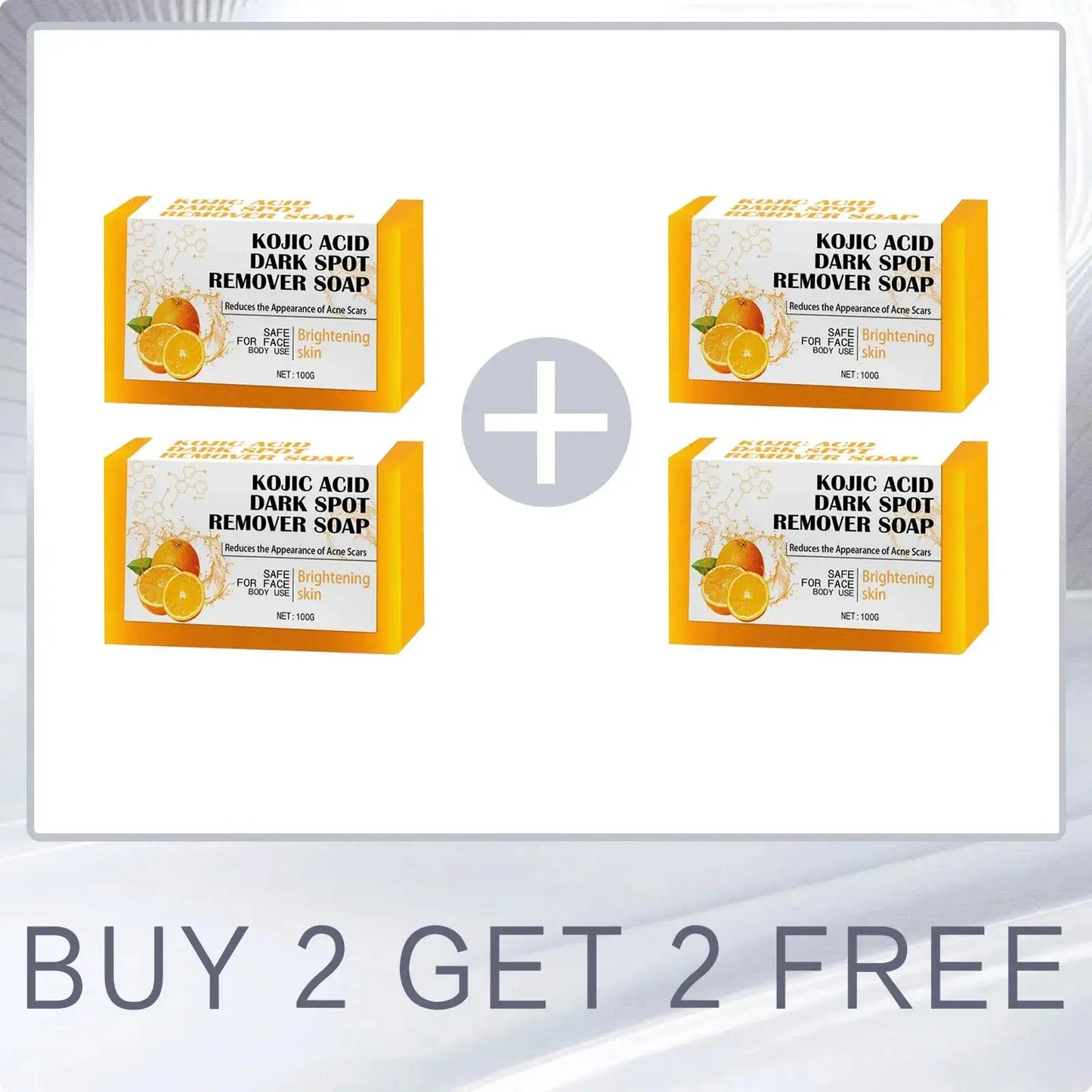 EELHOE Kojic Acid & Turmeric Brightening Soap 100g