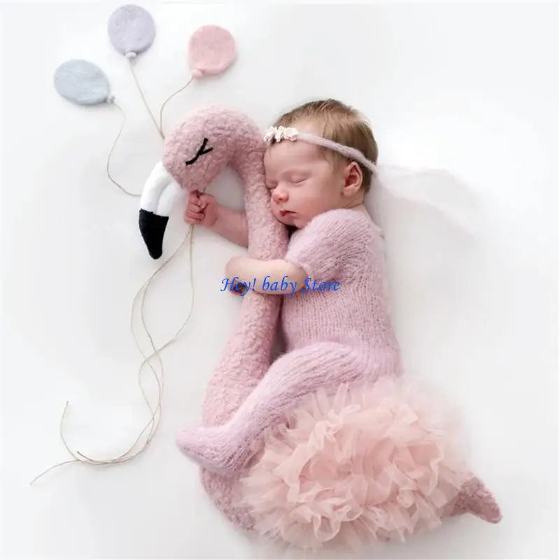 Newborn Baby Photoshoot Prop Animal Pillow | 0–4 Months
